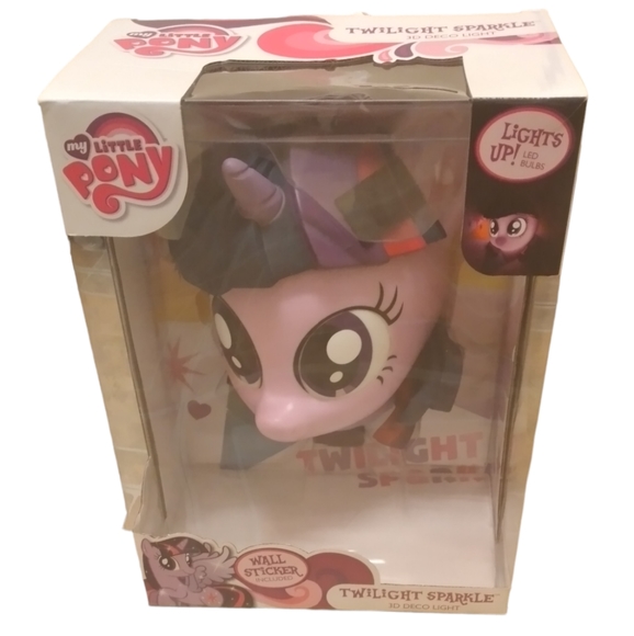 New Guinea My Little Pony Twilight Sparkle 3D Deco LED Night Light Wall Decor. - Picture 2 of 7